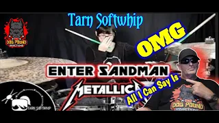 Enter Sandman - Metallica Drum cover (Tarn Softwhip) by Dog Pound Reaction