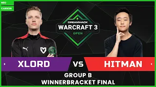 DreamHack Warcraft III Open 2021 Finals - [UD] XlorD vs. Hitman [ORC] - Group B WB Final