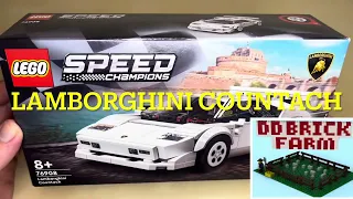 Lego Lamborghini Countach Speed Champions  76908 Speed Build