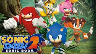 Sonic Dash 2: Sonic Boom - Gameplay Walkthrough Part 1 - Level 1-2 (Android,iOs)