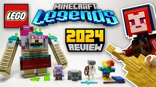 LEGO Minecraft Legends The Devourer Showdown (21257) - EARLY 2024 Set Review