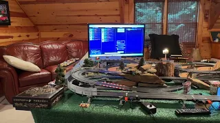 HO Slot Car Track-AFX Giant Raceway - run cars with new Viasue timing system