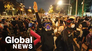 Thailand’s prime minister backs down on protest ban as demonstrators deliver ultimatum