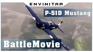 World of Warplanes BattleMovie, P-51D Mustang. Envinitar