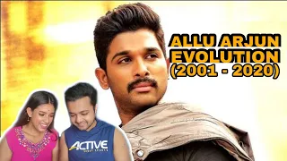 ALLU ARJUN EVOLUTION (2001 - 2020) | ALLU ARJUN | COUPLE REACTION | BOYFRIEND GIRLFRIEND REACTION