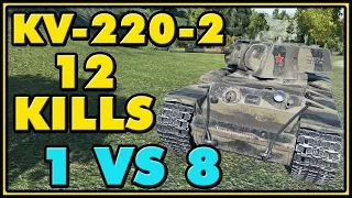 World of Tanks | KV-220-2 - 12 Kills - 3.1K Damage