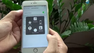 Mẹo bật phím Home ảo trên iPhone