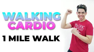 20 MIN WALKING CARDIO WORKOUT • 1 MILE Walk • 2000 Steps • Walking Workout #109