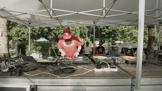 Three-time World Champion DJ Fly with a 100-minute turntablism set at the Double Trouble Jam 2022