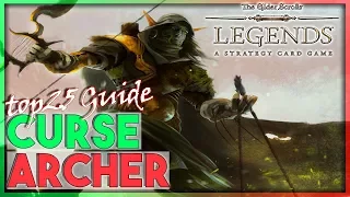 Token Counter! | HoS Top25 Curse Midrange Archer Deck 🗡️TES LEGENDS | The Elder Scrolls Legends