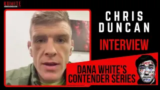 Chris Duncan on upcoming Manuel Gaxhja fight at Dana White's Contender Series