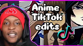 My first Reaction to Anime TikTok Edit..!!!