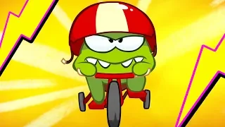 Om Nom Stories -  Cycle Race | Cut The Rope | Funny Cartoons For Kids | Kids Videos