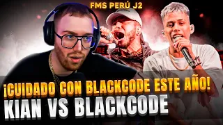 ¡CUIDADO CON BLACKCODE ESTE AÑO! | KIAN VS BLACKCODE FMS PERÚ J2