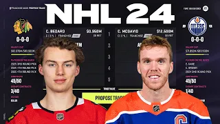 WHAT IT WOULD COST EACH NHL TEAM TO TRADE FOR MCDAVID - NHL 24