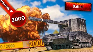 WOW, 2000HP Shot - Highest Alpha Roll I Have Seen in 2020 in World of Tanks | The FV4005 Stage II