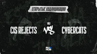 CIS Rejects vs Cybercats, DPC EEU 2021/22: Open Qualifier, bo3, game 1 [Eiritel & Lost]