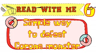 RMO Reading challenge 6: Simple way to defeat Corona monster