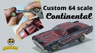 How  Adjustable Suspension 1/64 Custom Hot wheels  LOWRIDER