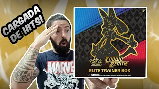 NUEVA EXPANSION! - APERTURA CARTAS POKEMON DE CAJA DE ENTRENADOR ELITE DE CROWN ZENITH