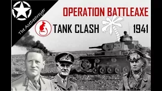 Operation Battleaxe 1941 - Tank clash in North Africa