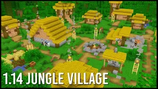 What Would A 1.14 Jungle Village Look Like In Minecraft?