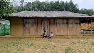 The couple builds a complete CABIN off the grid _ Phuong / Living Off Grid. Ep 37