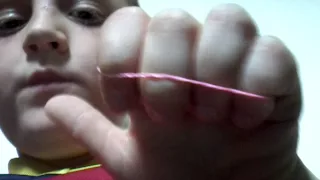 Magic trick with loom band easy