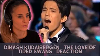 DIMASH Kudaibergen - Love Of Tired Swans - First Time Reaction