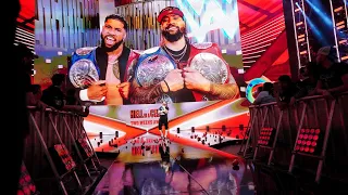 The Usos Entrance as Undisputed Tag Team Champions: WWE Raw, May 23, 2022