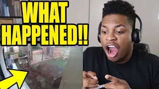 WHAT JUST HAPPENED!? 10 WEIRD THINGS CAUGHT ON SECURITY CAMERAS & CCTV REACTION!!