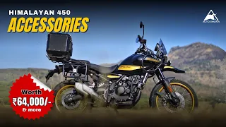 ₹64,000/- worth Premium Accessories Loaded on Himalayan 450 | Auto Engina