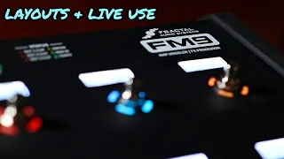 Fractal FM9  How to Use and Set Up Layouts for Live Use