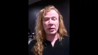 Megadeth - Dave Mustaine en Periscope - Brisbane Australia 2015