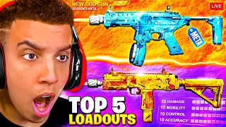 TOP 5 NEW META Loadouts in Warzone Season 5! (Best Class Setups)