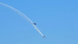 Red Bull Air Force | Helicopter Airplane Stunts | 2023 Garmin KC Air Show Day 2