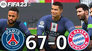 FIFA 23 | RONALDO, MESSI, MBAPPE, BELLINGHAM, ALL STARS | PSG Vs BAYERN MUNICH | UCL FINAL