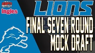 Detroit Lions A+ Seven Round Mock Draft