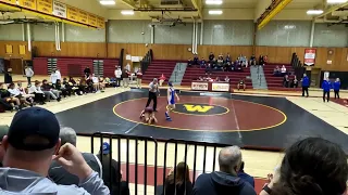 Braintree High vs Weymouth - High School Wrestling