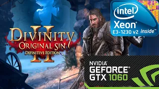 Divinity: Original Sin 2 - Definitive Edition - 1080p - Xeon E3-1230 v2 - GTX 1060 - 16GB RAM