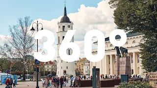 Visit Europe | 360-degree visit of Vilnius, Lithuania