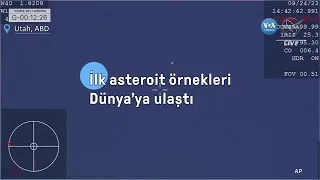 İlk asteroit örnekleri Dünya'ya ulaştı| VOA Türkçe