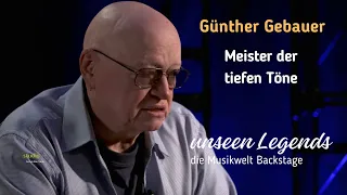 Meister der tiefen Töne - Bassist Günther Gebauer spricht über seine Arbeit, die Stars und die Hits.