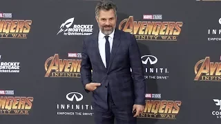 Mark Ruffalo “Avengers: Infinity War” World Premiere Purple Carpet