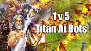 Finally Beating 1v5 Titan Ai | Moose AOM Challenge