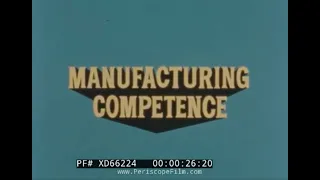 "MANUFACTURING COMPETENCE" 1960S COLOR GENERAL ELECTRIC ERMA COMPUTERS PROMO   PHOENIX, AZ XD66224