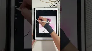 Procreate УРОКИ. Реалистичная акварель в диджитал. Портрет