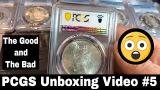 PCGS Unboxing #5 - Graded Coins Found Coin Roll Hunting and Others