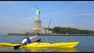Kayak The Statue Of Liberty, with Josh