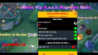 H.a.c.k Map Liên Quân S25 | Hướng Dẫn Chức Năng Auto win, Aimbot ẩn Tia Elsu